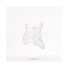 Pickguard Modern Style Stratocaster SSS, White Pearl 4 Ply